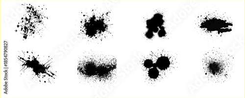  Vink splater element grunge liquid drop. eps 10