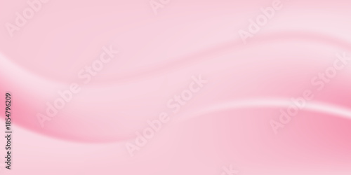 Abstract light pink sakura blossom color background. Vector simple and soft light horizontal backdrop. Blurred gentle gradient. Pastel pink smooth mesh y2k aesthetic. Minimal style. vector eps10