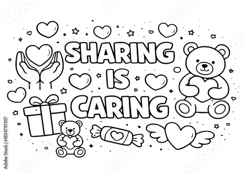 Valentine’s Day quote coloring pages for kids featuring love and kindness messages. Perfect for February classroom activities, SEL lessons, bulletin boards, and fun holiday coloring printables for K–3