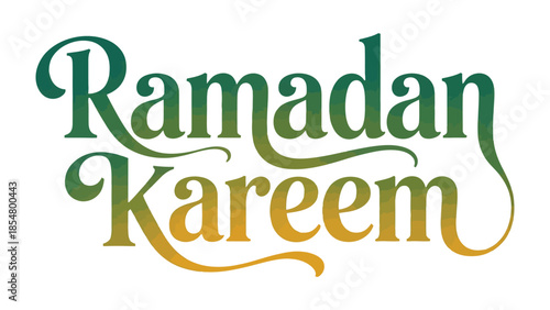 Ramadan Kareem: A visual representation of Ramadan Kareem in elegant typography, conveying the spirit of generosity, joy, and the blessings associated with this Islamic observance.