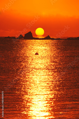 那智海岸初日の出