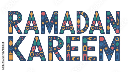 Ramadan Kareem: Celebrate the holy month of Ramadan with this vibrant and celebratory graphic, perfect for sharing the spirit of faith, reflection, and community.