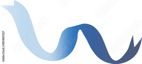 Elegant ribbon banner vector for invitation elements and award badges