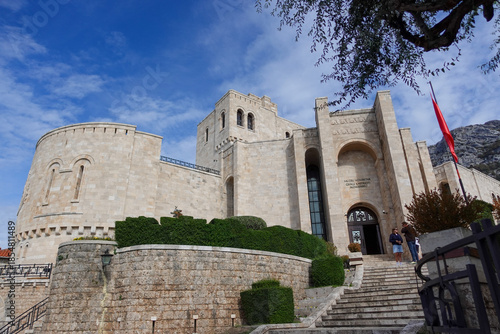 Kruja Castle in Albania. A timeless stone fortress overlooking the hills, where history, culture, and stunning views come together.
