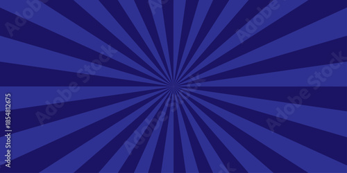 Sunburst background illustration pattern beam rays. Spiral radial striped backdrop design. Vector sunray stripe background. Light sunburst glowing background. Sunburst pattern summer social banner.