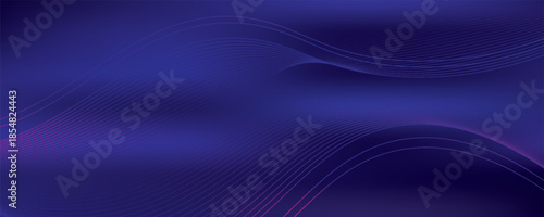 Premium background design with diagonal dark blue line pattern. Vector horizontal template for digital lux business banner, contemporary formal invitation, luxury voucher, prestigious gift certificate