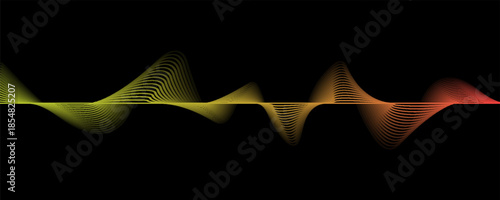 abstract background with colorful lines