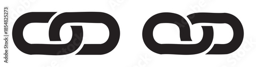 Interlocking abstract shapes create a dynamic visual representation of connection and unity, symbolizing strength, partnership, and endless possibilities.