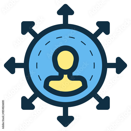 influence leadership icon