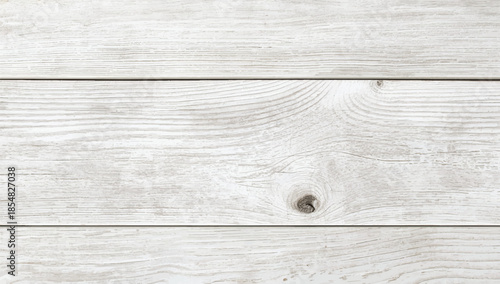 White wood wall. Wood white texture and background. Old wooden plank painted in white color. Natural white wood texture.