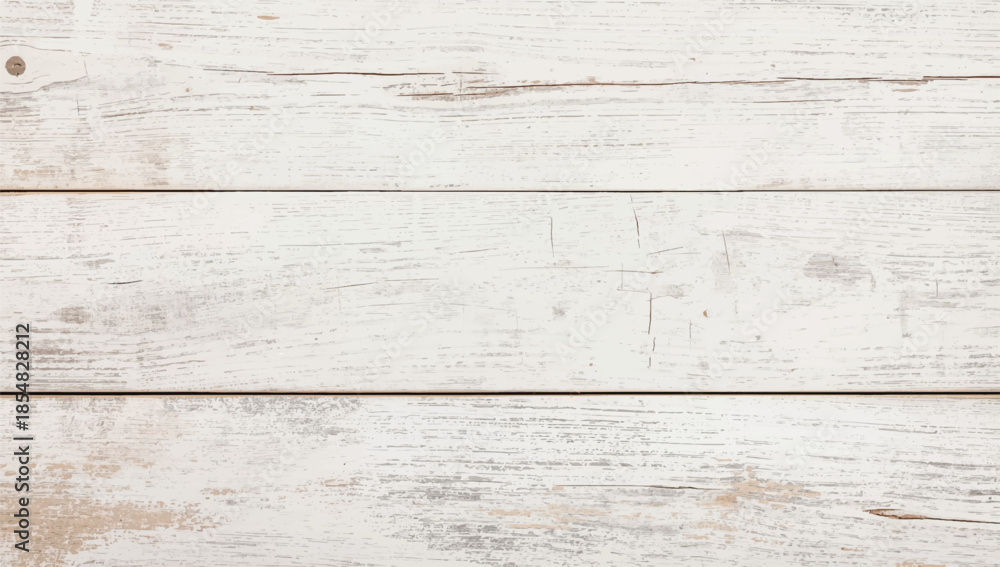 Foto White wood wall