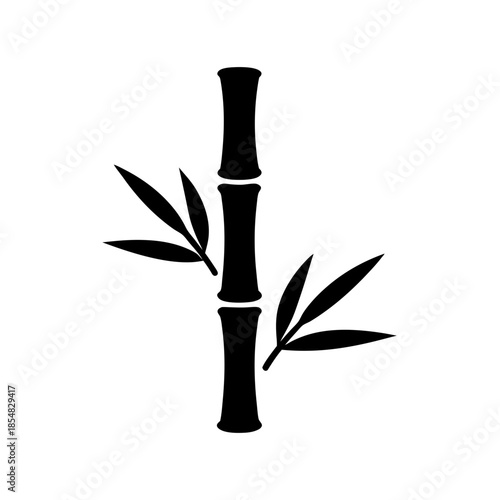 Simple bamboo illustration