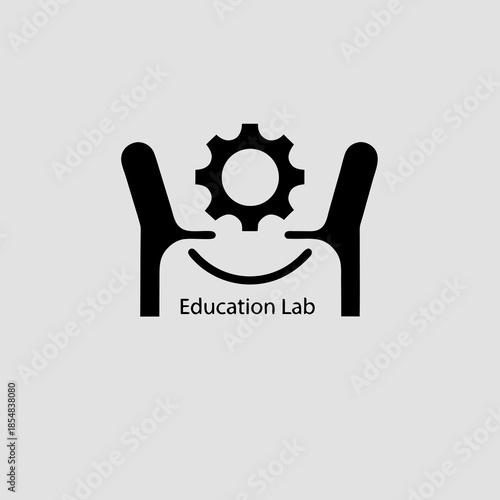 Academic Research Chair Laboratory Graduation Cap Silhouettes Vector