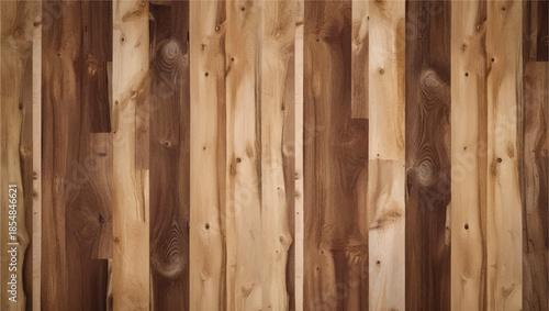 Old wooden planks wall background with natural wood texture. Wooden background. Seamless wood texture.