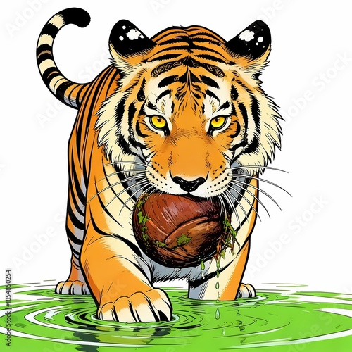 tiger illustration