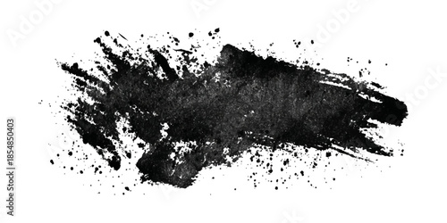 ink blots and splats. detailed ink splats Hyperrealistic Highly Detailed Isolated On Transparent Background