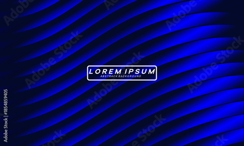 Premium background design with dark blue luxury motif. Vector horizontal template, for digital lux business banners, contemporary formal invitations, luxury vouchers, gift certificates, etc.	