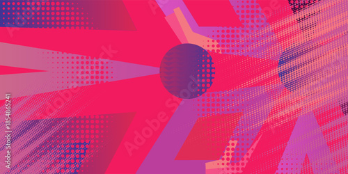 Abstract digital background with layered elements creating a dynamic and modern visual effect