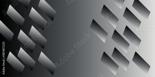 Abstract blue banner design vector, dynamic sporty horizontal background template for media promotion or web bannerPrint