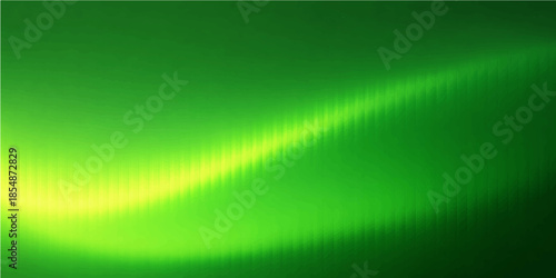 A vibrant green and blue abstract wallpaper features digital wave patterns and flowing energy lines with a glowing gradient texture for a modern motion technology background design