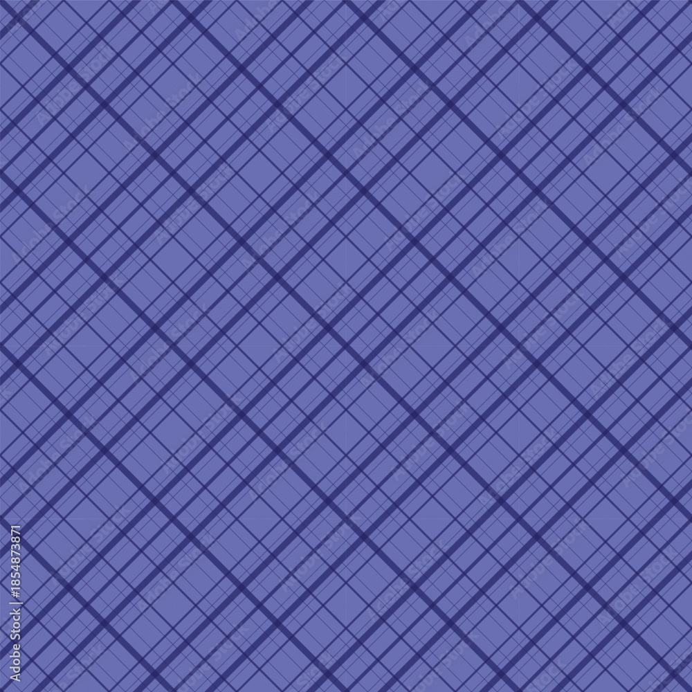 Fototapeta premium Seamless geometric pattern with intersecting diagonal lines in shades of blue a textured background for design and decoration EPS vector