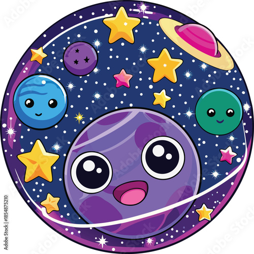 space rocket in space