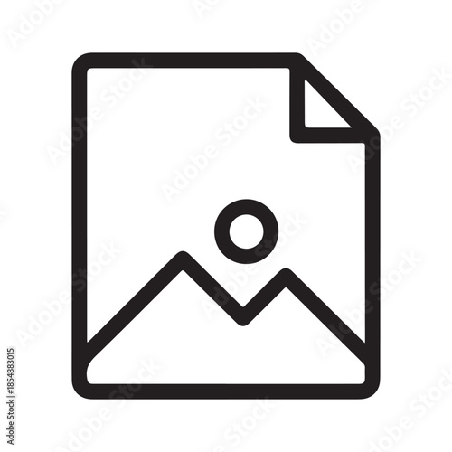 Image File Icon Vector
