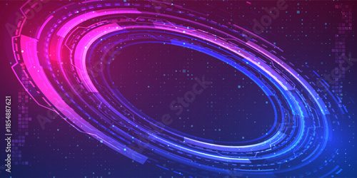 Gaming esports background with glowing dots pattern. Cybersport design.