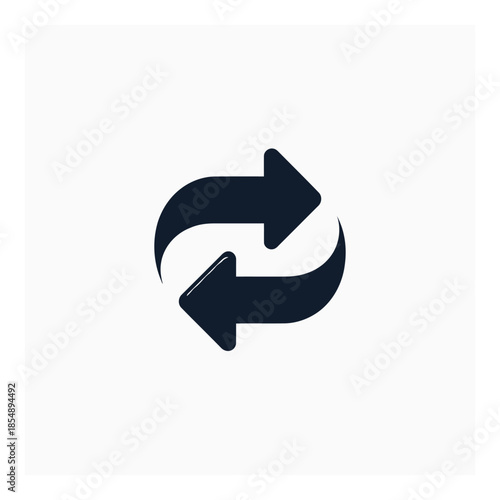 Free Download Black arrows forming a circular motion on a - GFXLoad