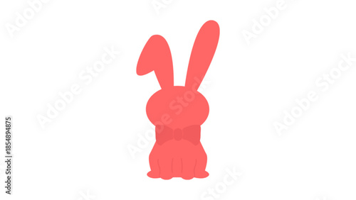 Vector illustration easter bunny