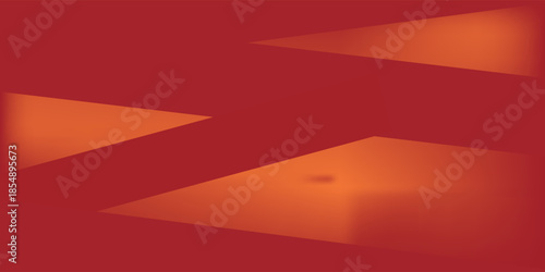 red and orange backround paper style. vector abstract