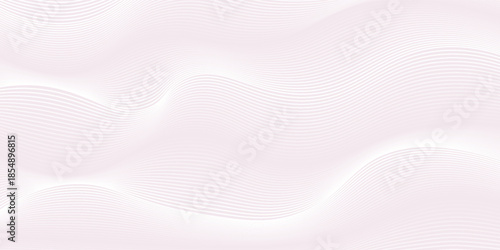Premium background design with white line pattern (texture) in luxury pastel colour. Abstract horizontal vector template for business banner, formal backdrop, prestigious voucher, luxe invite