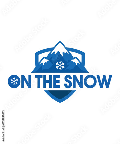 On the Snow Winter Sports T-Shir