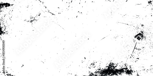 Abstract white texture with distressed and grungy elements showcasing dark smudges and scattered scratch marks