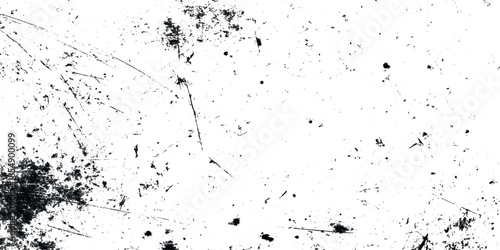 A heavily textured abstract black and white image featuring distressed edges and a faded gritty surface