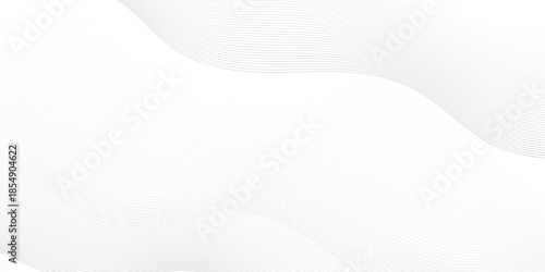 Vector wave digital white and gray gradient blend futuristic technology. flow tech transparent line stripe energy connection web music and sound. beautiful dynamic smooth space texture background.
