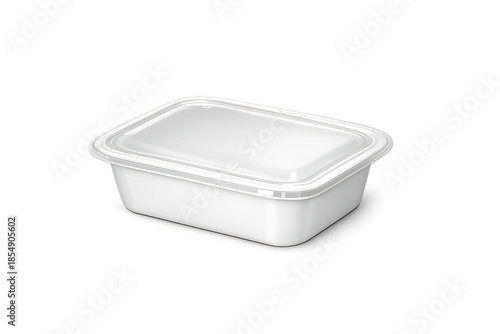 Wallpaper Mural Plastic Container with a Lid on a transparent background is Isolated. Torontodigital.ca