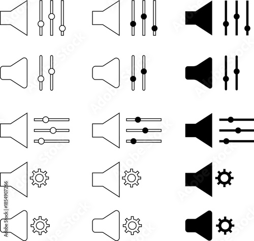 Volume Speaker, Music and Audio Settings