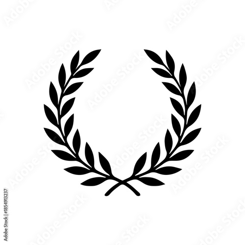 laurel, wreath, award, leaf, gold, vector, winner, symbol, illustration, decoration, branch, icon, frame, crown, anniversary, trophy, leaves, success, design, medal, sign, victory, ribbon