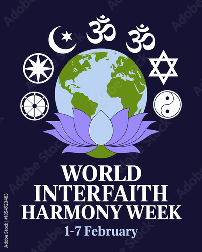 World Wetlands Day Vector Illustration