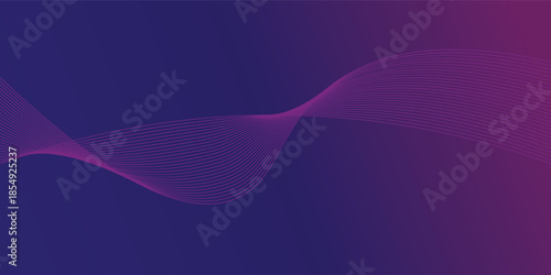 Purple pink gradient mesh background with blended lines nice for banner or card