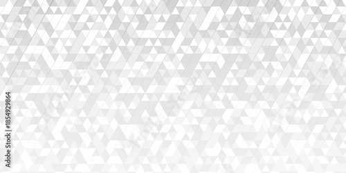 Abstract low polygon paper design. white and gray pattern square background. Geometric print composed of triangles. white triangle tiles pattern mosaic wallpaper background.