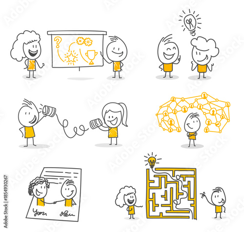 Strategic professional teammates coming together to solve complex problems during the strategic planning process.