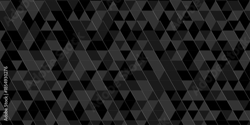 Abstract low polygon cubic black gray design. vector poly triangle texture geometric pattern triangular. geometric wall tile and metal cube background triangle wallpaper design.