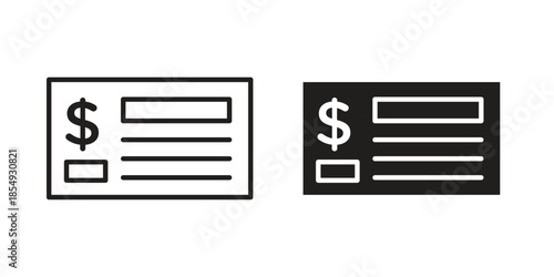 Bonds icons or logo design isolated sign symbol vector illustration - high quality line style vector