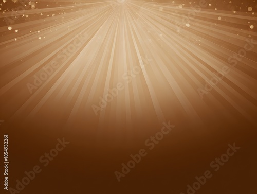 Earthy tone background with bronze glow burst, clean upper third