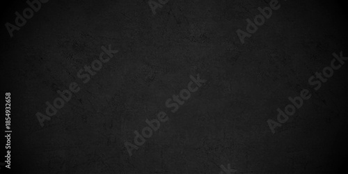 Dark black old wall paper grunge background. black blackboard and chalkboard texture. Dark black concrete wall texture element vintage grunge charcoal paint rough, distress backdrop background.