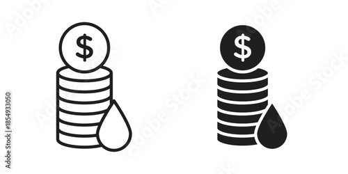 Commodity icons or logo design isolated sign symbol vector illustration - high quality line style vector