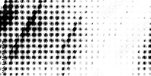 Sharp diagonal lines formed by halftone dots create a dynamic and energetic striped abstract composition.