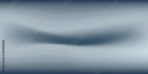 Blue white gradient abstract pattern studio background Light gives luxurious shine. Walls and floor of room sparkling, flat metal, with deep curves and dimensions. cool tone, feeling of water.
